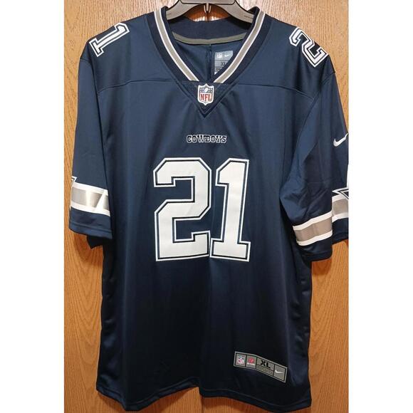 Nike Other - Deion Sanders-Nike-Cowboys-Jersey-Blue-Used- Size:XL$100
